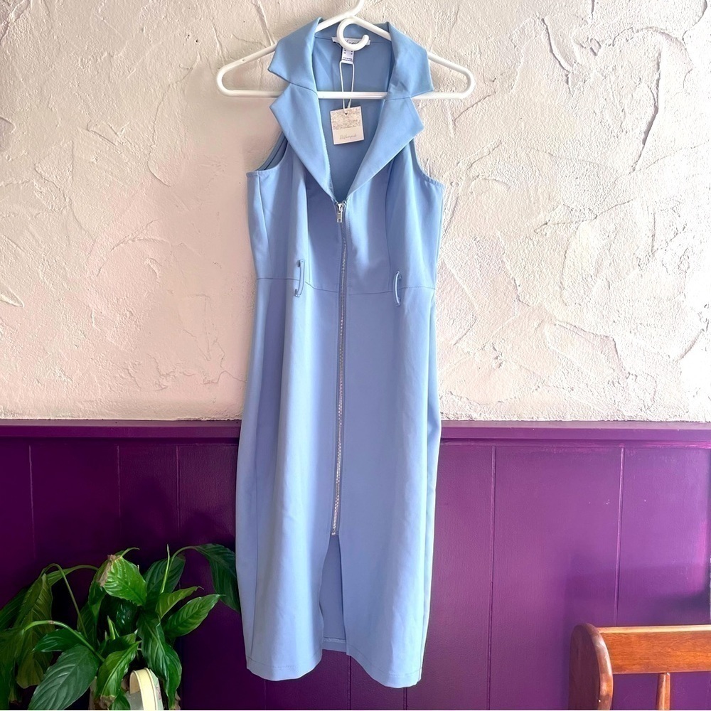 ReVamped Light Blue Dress Size Medium NWT
